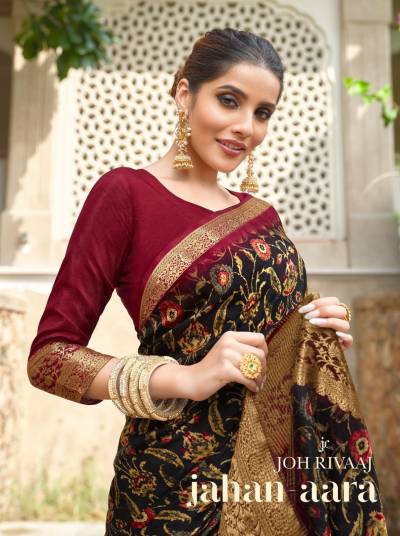 Jahan Aara By Joh Rivaaj Silk Wedding Saree Collection